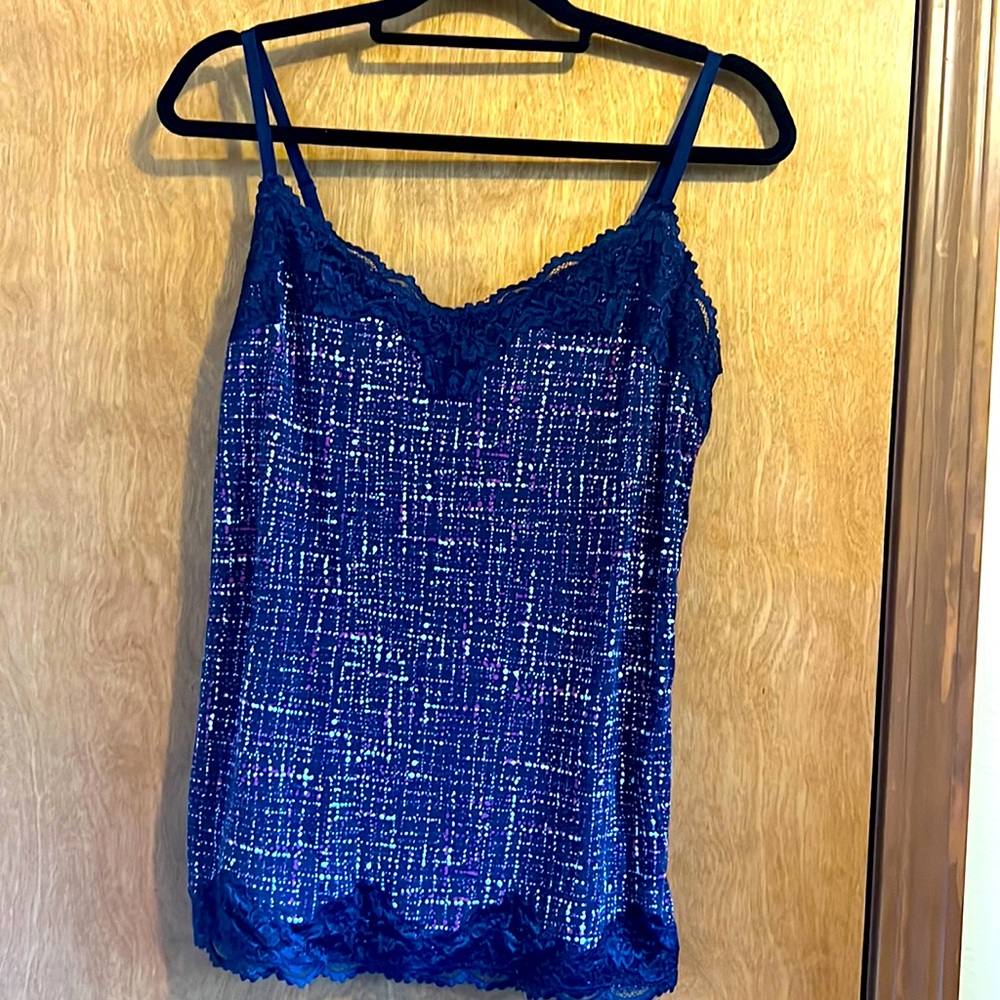 Lane Bryant Cami 14/16 Lace Trim